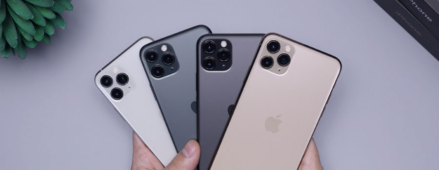 Different Colours of Iphone